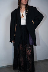 Blazer/gicca vintage nera Susy Mix