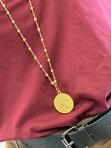 Collana oro con moneta Susy Mix