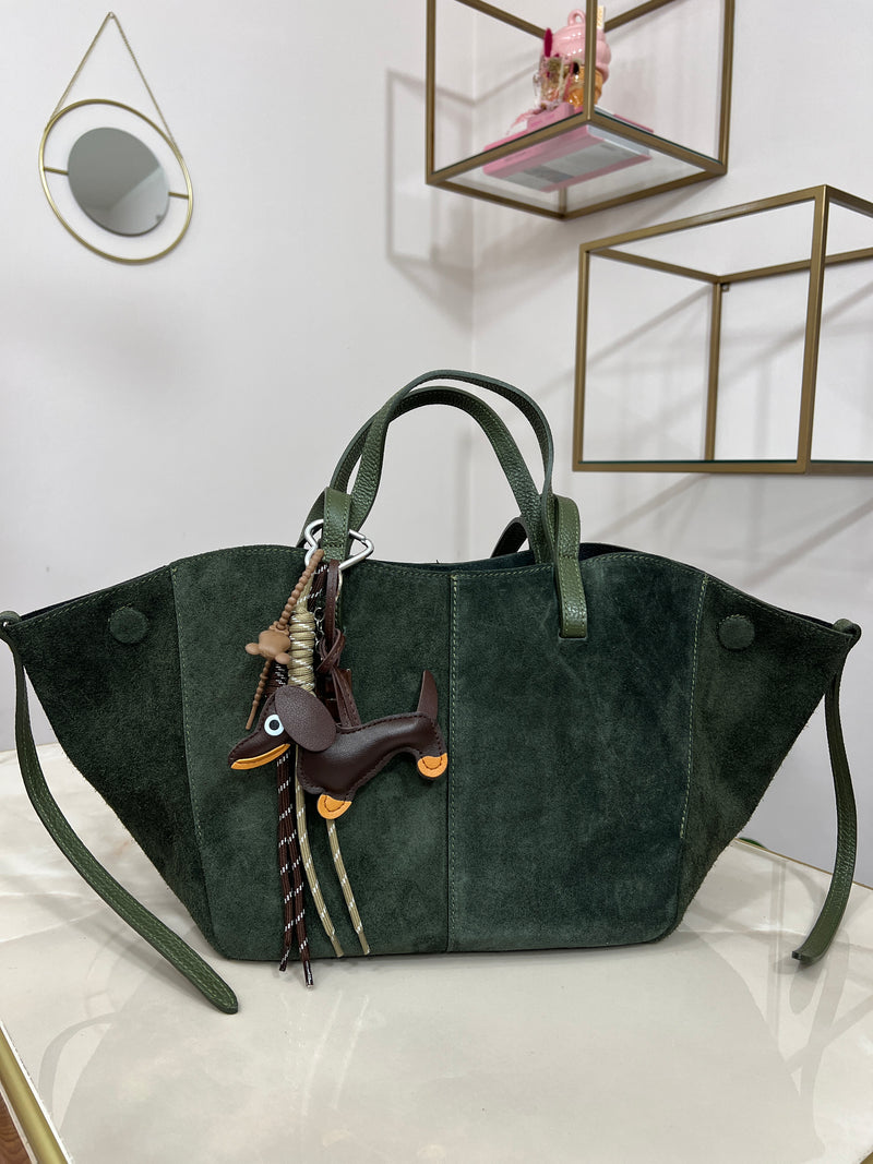 Borsa luggage verde