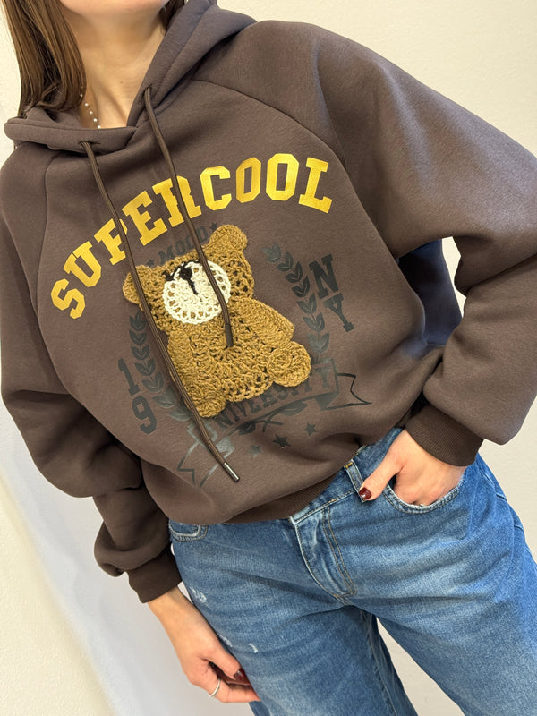 Felpa Teddy ricamato SusyMix