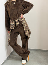 Completo tuta in ciniglia Susy Mix