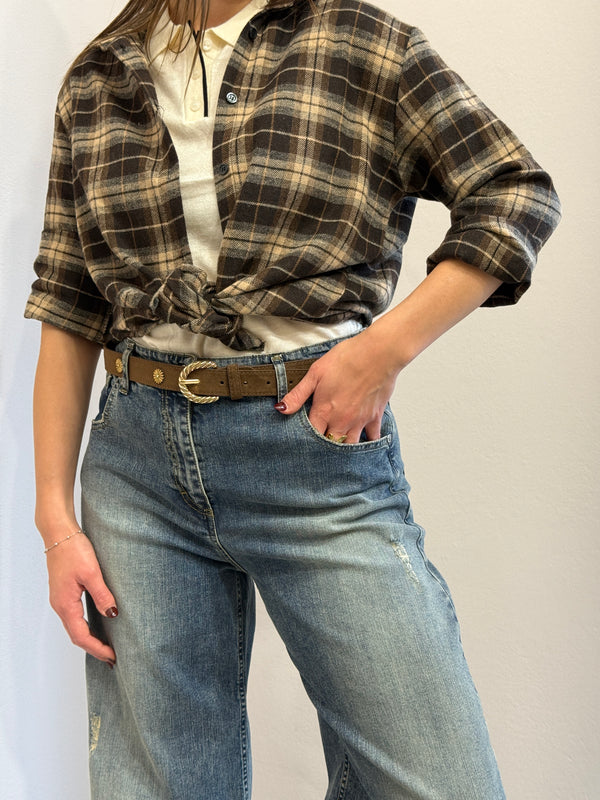 Camicia check moro