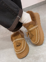 Eskimo boots basso cammello