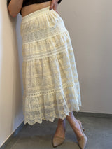 Gonna Ricami Boho-Romantica
