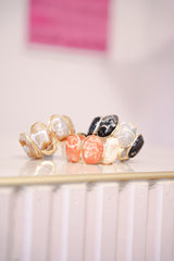 Bracciali elastici con pietre