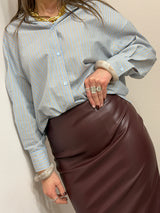 Camicia con cappuccio Kontatto