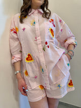 Camicia Clemmy con ricami La Petite ètolie Paris