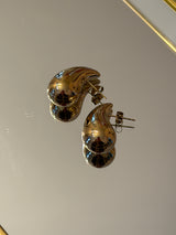 Orecchini goccia media oro