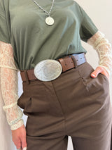 Maglia pizzo Oliva Susy Mix