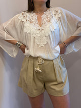 Camicia in mussola bianca - You Decide