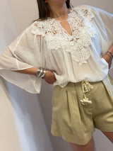 Camicia in mussola bianca - You Decide