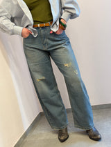 Denim papavero Kontatto modello boyfriend
