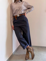 Pantalone Navy Susy Mix
