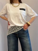 T-shirt con doppio taschino Tensione in