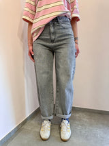 Denim Baloon strass grigio