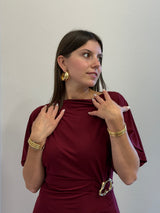 Orecchini anella bombata Susy Mix