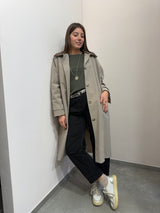 Pantalone straight fit nero