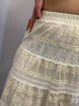 Gonna Ricami Boho-Romantica