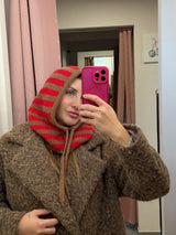 Balaclava a righe Kontatto