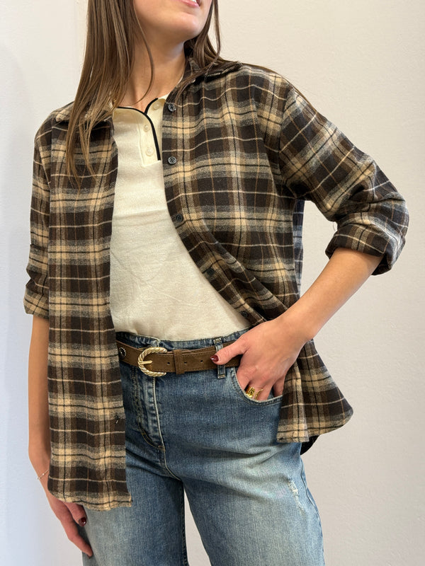 Camicia check moro