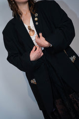 Blazer/gicca vintage nera Susy Mix