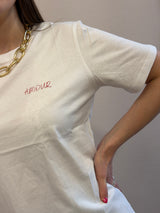 T-shirt ricamata - Art Love