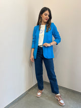 Blazer classico Azzurro