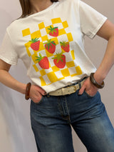 T-shirt print - fragole