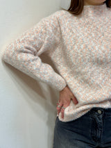 Maglione morbido a collo alto