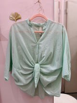 Camicia in mussola acqua - Tensione in