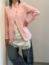 Blazer Totta rosa