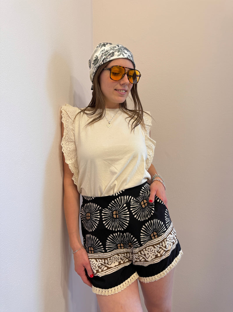 Short in viscosa Neri SusyMix