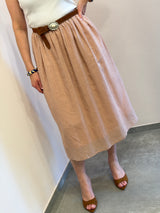 Gonna Midi con Filo di Lurex
