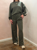 Tuta in felpa "Comfort Urban" – Verde Oliva