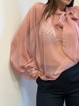 Camicia fiocco rosa Kontatto