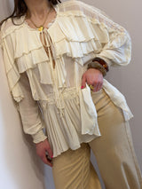 Blusa Rouches over Kontatto