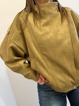 Bomber over in suede deserto -Tensione In