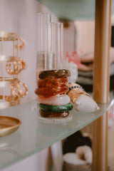 Bracciali rigidi effetto resina