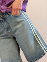 Bermuda con bande laterali - Tensione in