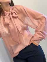 Camicia fiocco rosa Kontatto