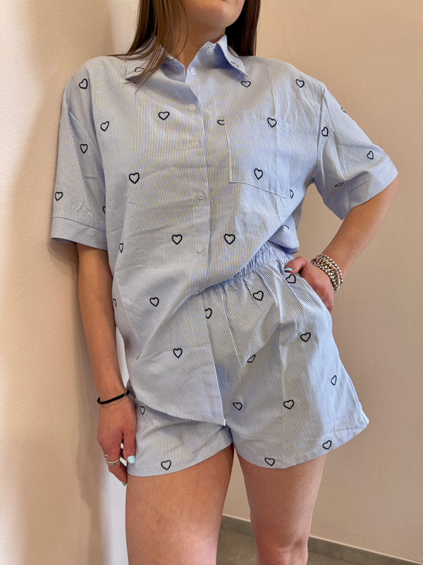 Coordinato corto Love