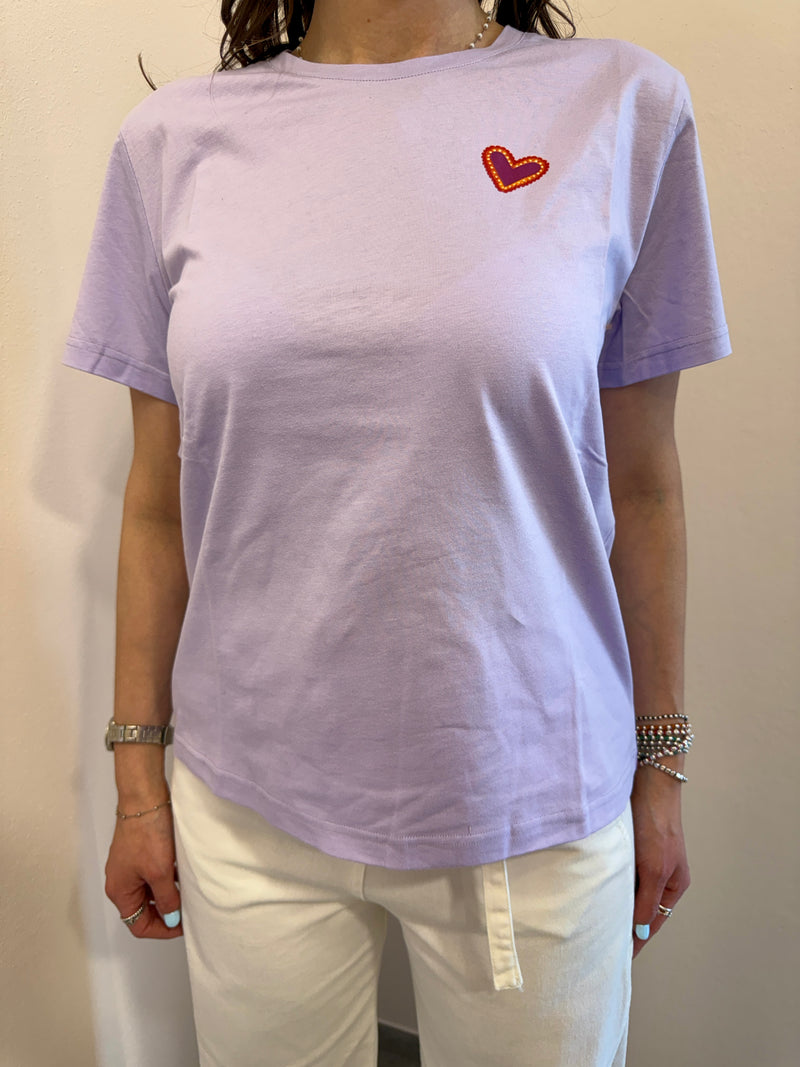 T-shirt Love lilla La Petite ètolie Paris