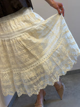 Gonna Ricami Boho-Romantica