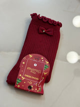 Calze fiocchetto rosso
