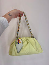 Borsa maxi clutch in pelle