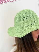 Cappello in rafia