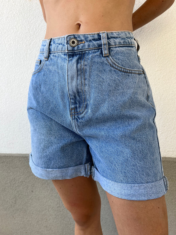 Shorts denim chiaro